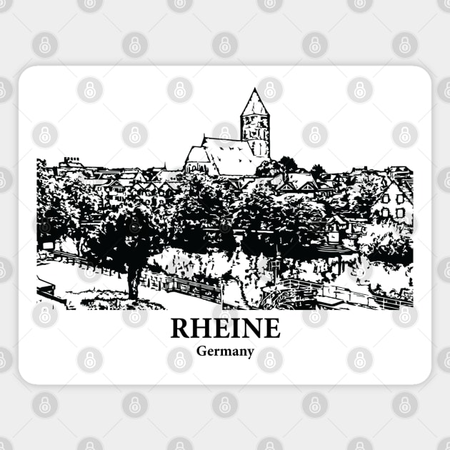 Rheine - Germany Magnet by Lakeric
